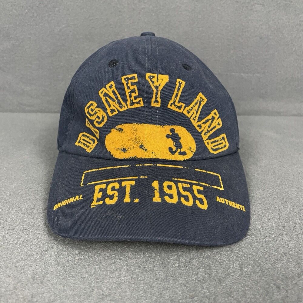 Disneyland Resort Distressed Est 1955 Original Authentic Unisex Cap Hat Strap